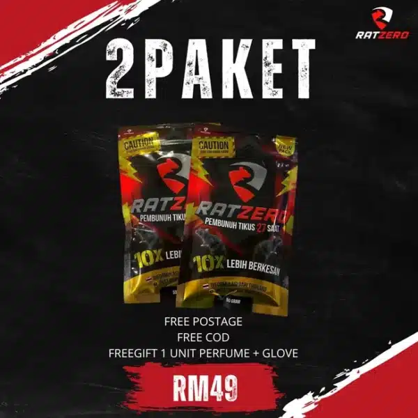 2 PACKET RTZ (FREEGIFT 1 PERFUME + GLOVE)